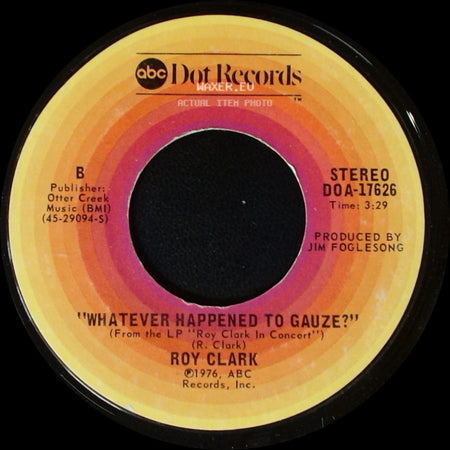 Roy Clark - Think Summer / Whatever Happened To Gauze? side B