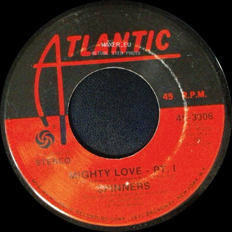 Spinners - Mighty Love - Pt. Ii / Mighty Love - Pt. 1 side B