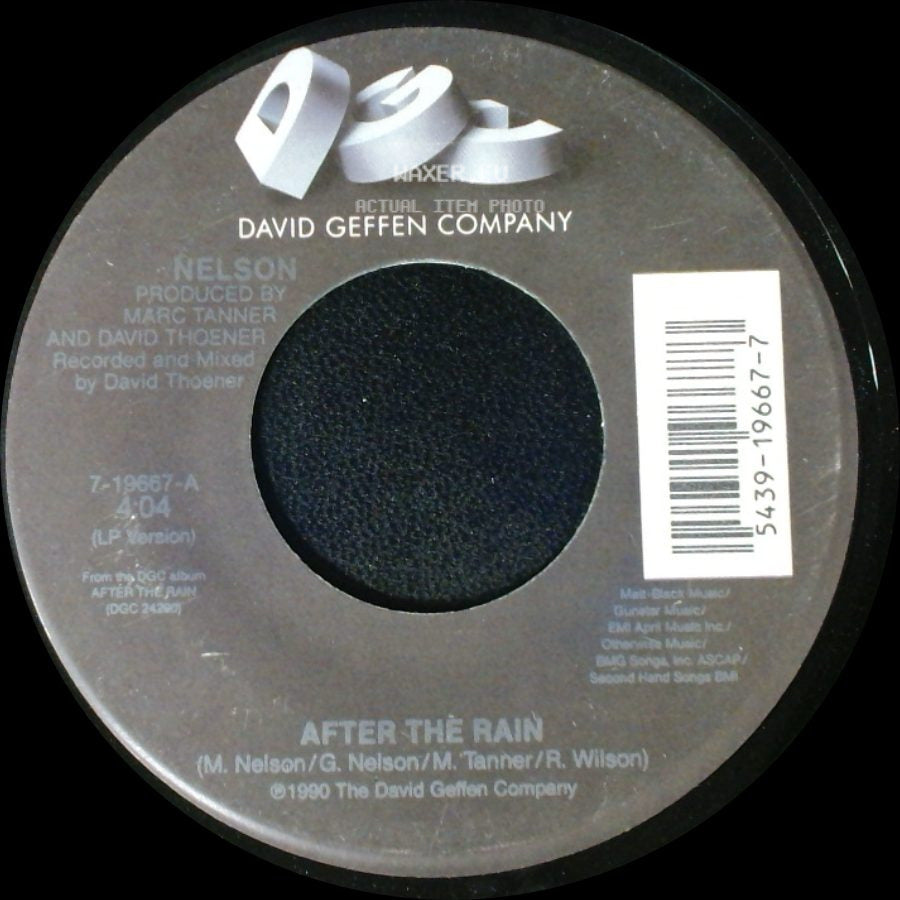 Nelson / M. Nelson/G. Nelson/M. Tanner - After The Rain / Fill You Up side A