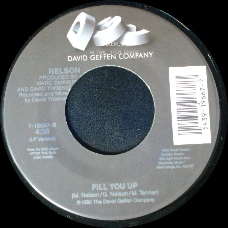 Nelson - After The Rain / Fill You Up side B