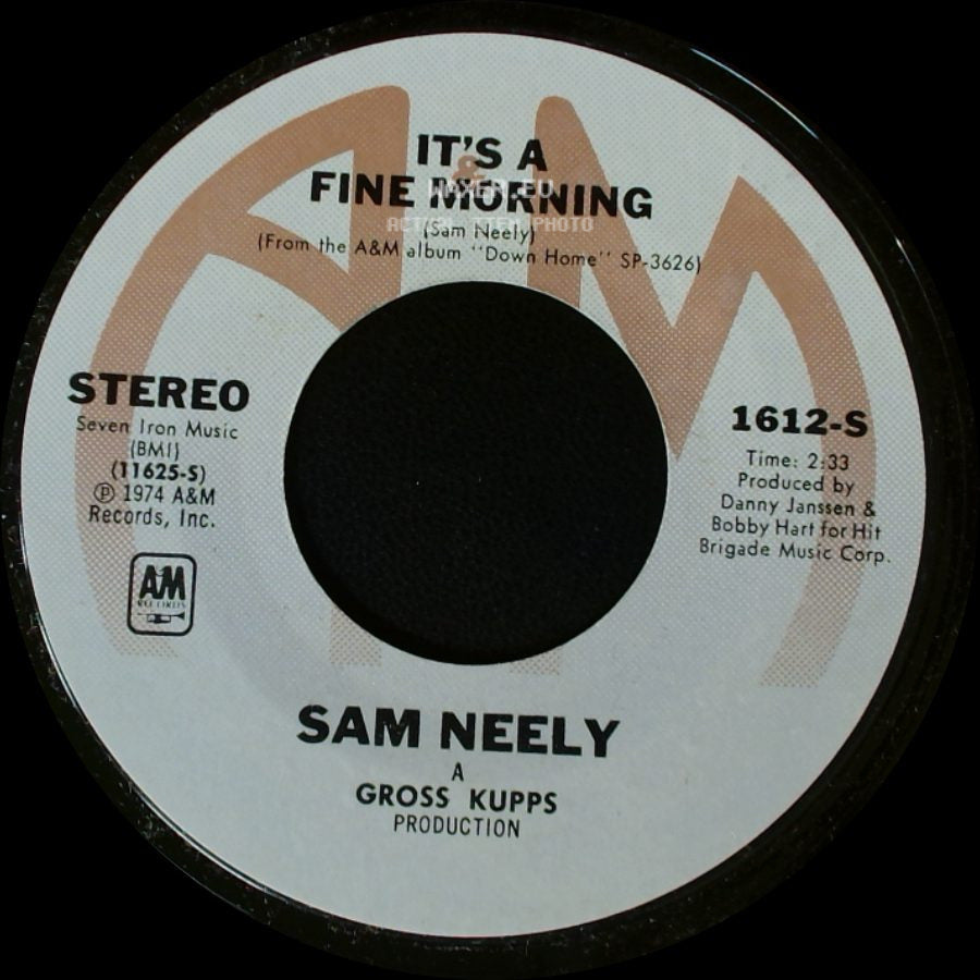 Sam Neely - You Can Have Her / It's A Fine Morning side B