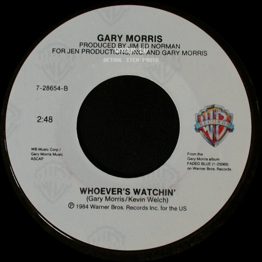Gary Morris - Honeycomb / Whoever's Watchin' side B