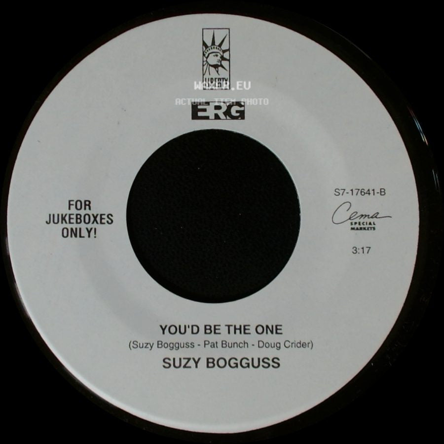 Suzy Bogguss - Hey Cinderella / You'd Be The One side B