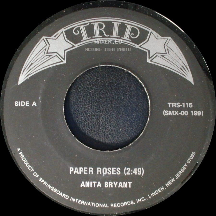Anita Bryant - Paper Roses (2:49) / In My Little Corner Of The World side A