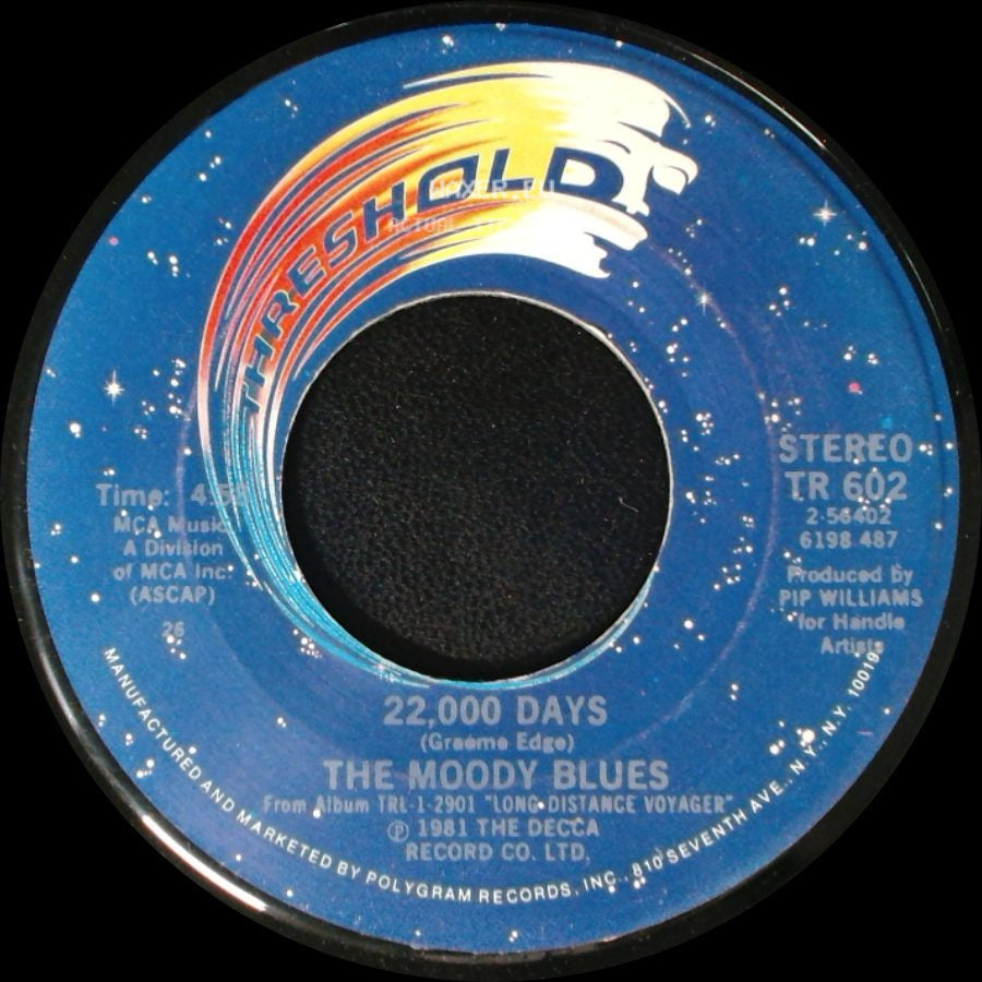 The Moody Blues - The Voice / 22,000 Days side B