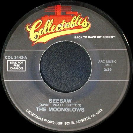 The Moonglows - Seesaw / When I'm With You side A