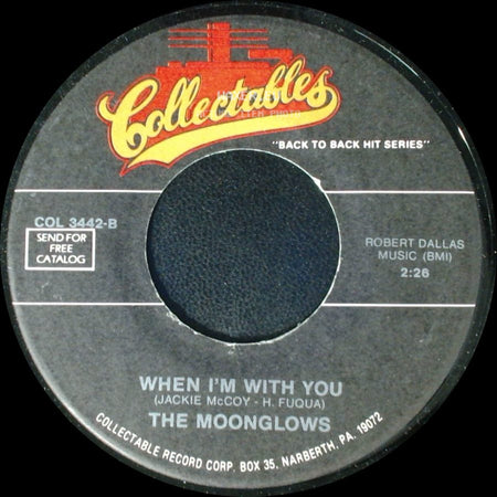 The Moonglows - Seesaw / When I'm With You side B