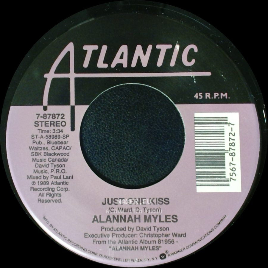 Alannah Myles - Lover Of Mine / Just One Kiss side B