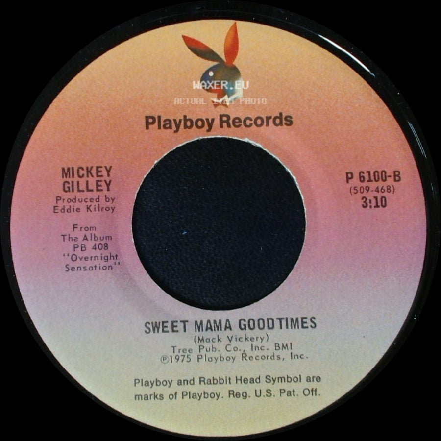 Mickey Gilley - She's Pulling Me Back Again / Sweet Mama Goodtimes side B