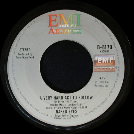 Naked Eyes - Promises, Promises / A Very Hard Act To Follow side B