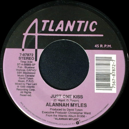 Alannah Myles - Lover Of Mine / Just One Kiss side B