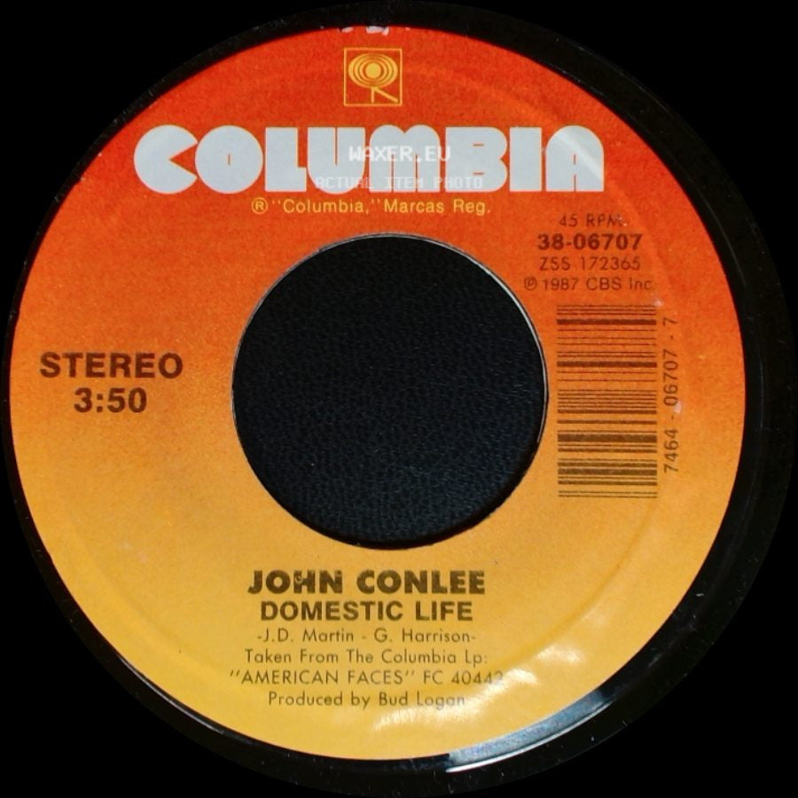 John Conlee - Domestic Life / I Can Sail To China side A