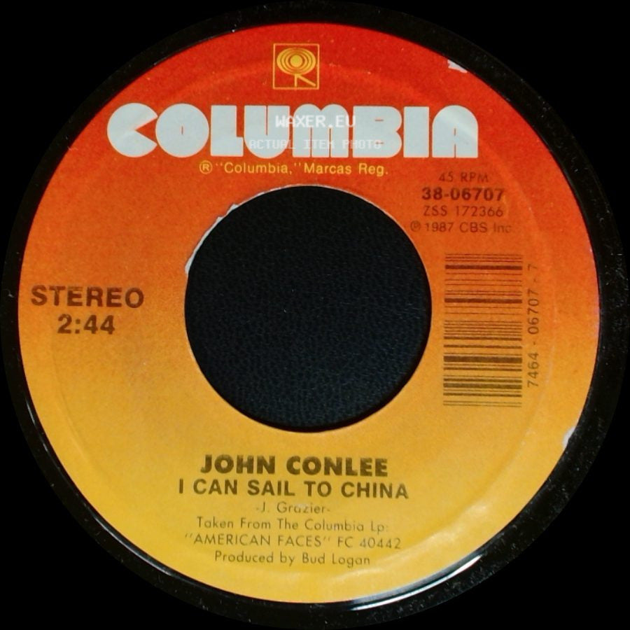 John Conlee - Domestic Life / I Can Sail To China side B