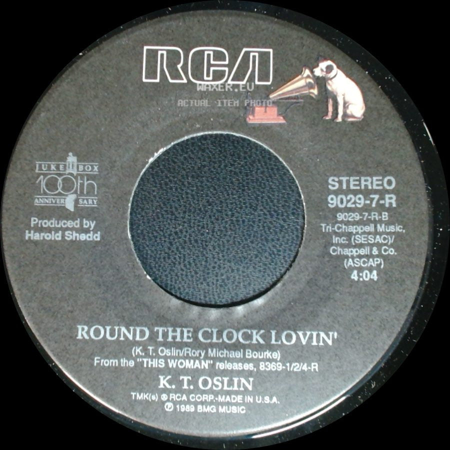 K. T. Oslin - Didn't Expect It To Go Down This Way / Round The Clock Lovin' side B