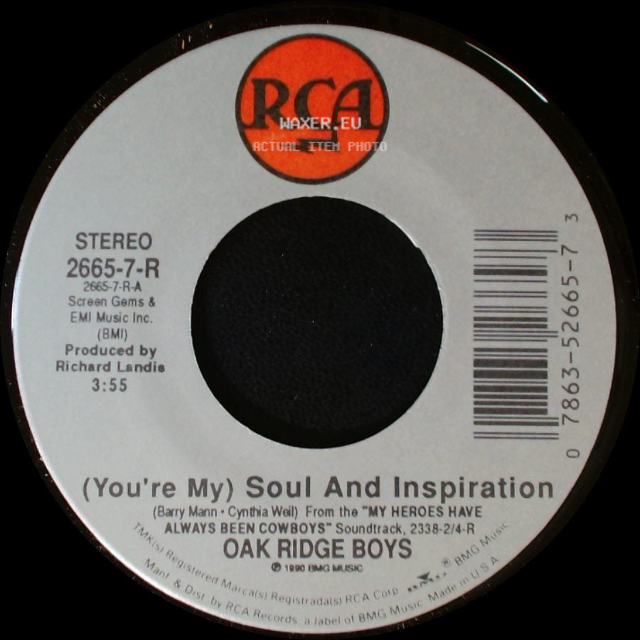Oak Ridge Boys - (You're My) Soul And Inspiration / (You're My) Soul And Inspiration side A