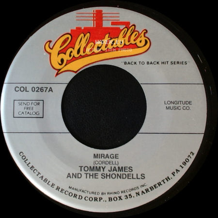 Tommy James And The Shondells - Mirage / Gettin' Together side A
