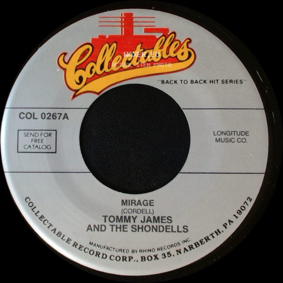 Tommy James And The Shondells - Mirage / Gettin' Together side A