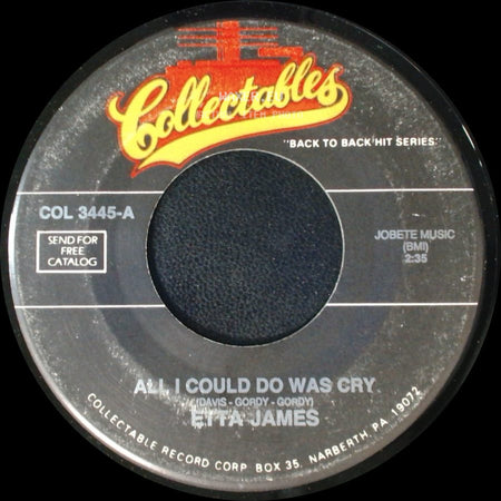 Etta James - All I Could Do Was Cry / Trust In Me side A