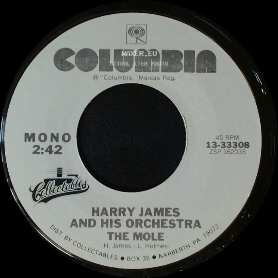 Harry James And His Orchestra - Ciribiribin (They're So In Love) / The Mole side B