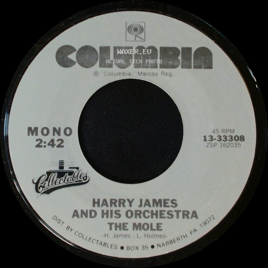 Harry James And His Orchestra - Ciribiribin (They're So In Love) / The Mole side B