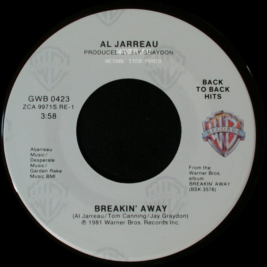 Al Jarreau - Breakin' Away / We're In This Love Together side A