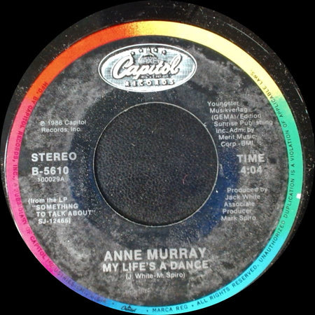 Anne Murray - My Life's A Dance / Call Us Fools side A