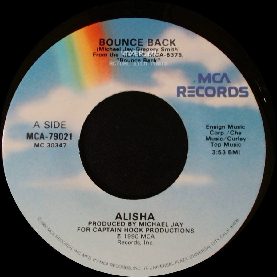 Alisha - Bounce Back / I Need Forever side A