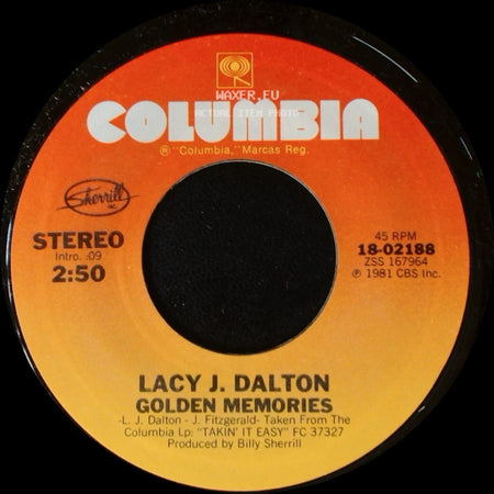 Lacy J. Dalton - Golden Memories / Takin' It Easy side A