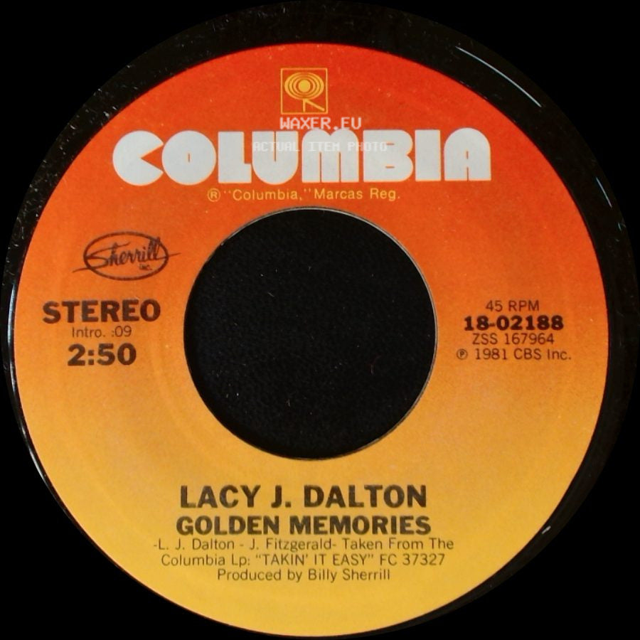 Lacy J. Dalton - Golden Memories / Takin' It Easy side A