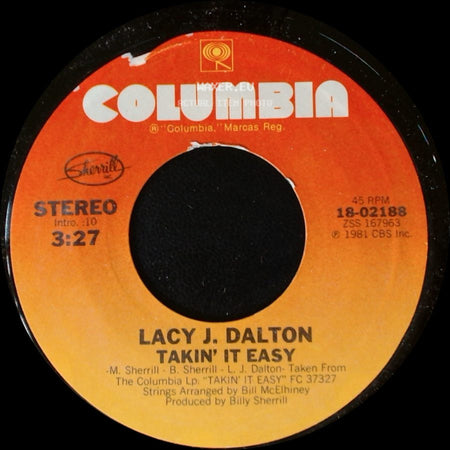 Lacy J. Dalton - Golden Memories / Takin' It Easy side B