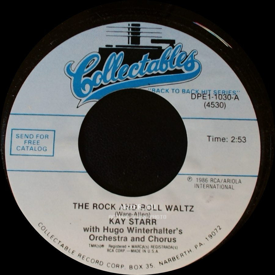 Kay Starr - The Rock And Roll Waltz / My Heart Reminds Me side A