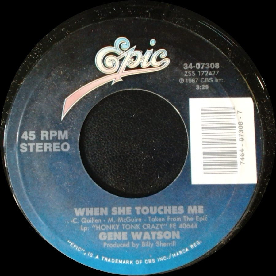 Gene Watson - When She Touches Me / Everybody Needs A Hero side A