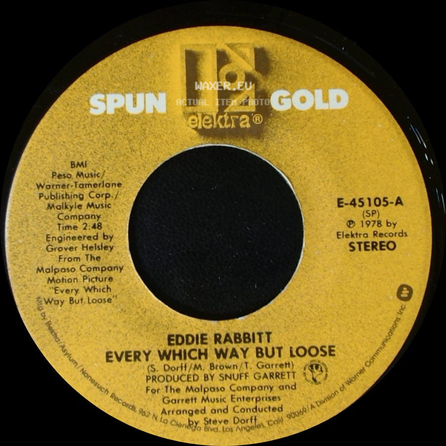 Eddie Rabbitt - Every Which Way But Loose / Suspicions side A
