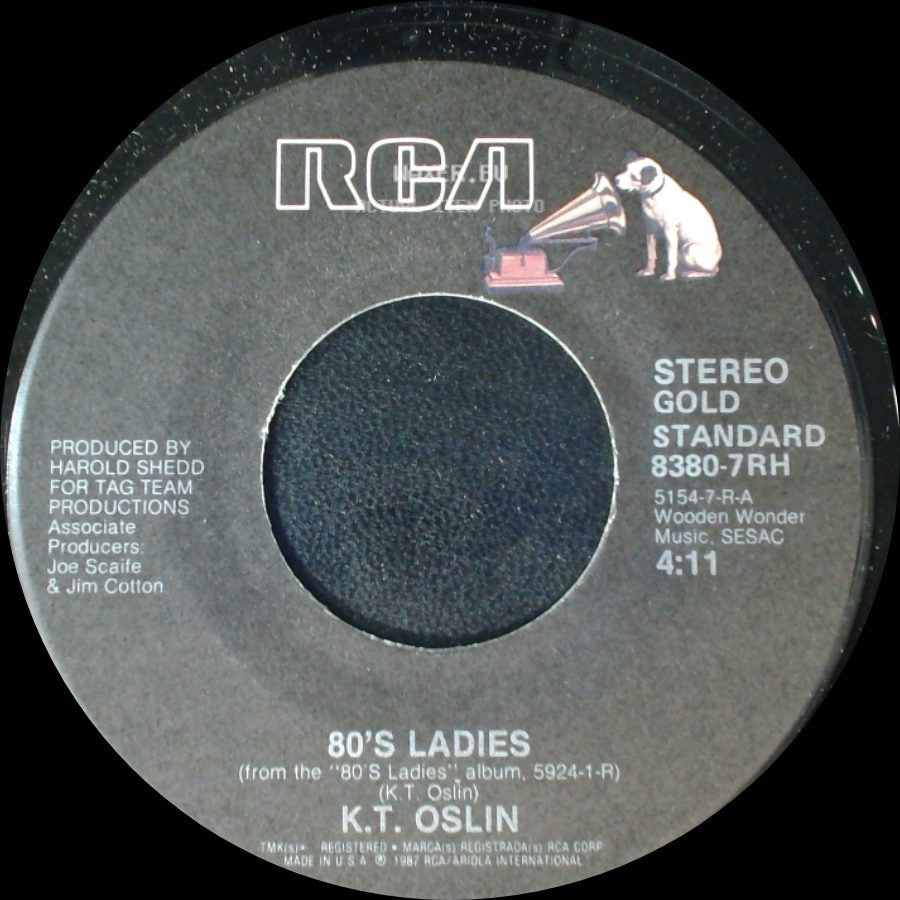 K.T. Oslin - Do Ya' / 80's Ladies side B