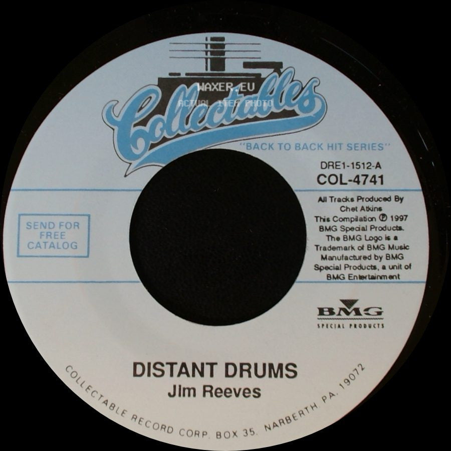 Jim Reeves - Distant Drums / Blue Side Of Lonesome side A