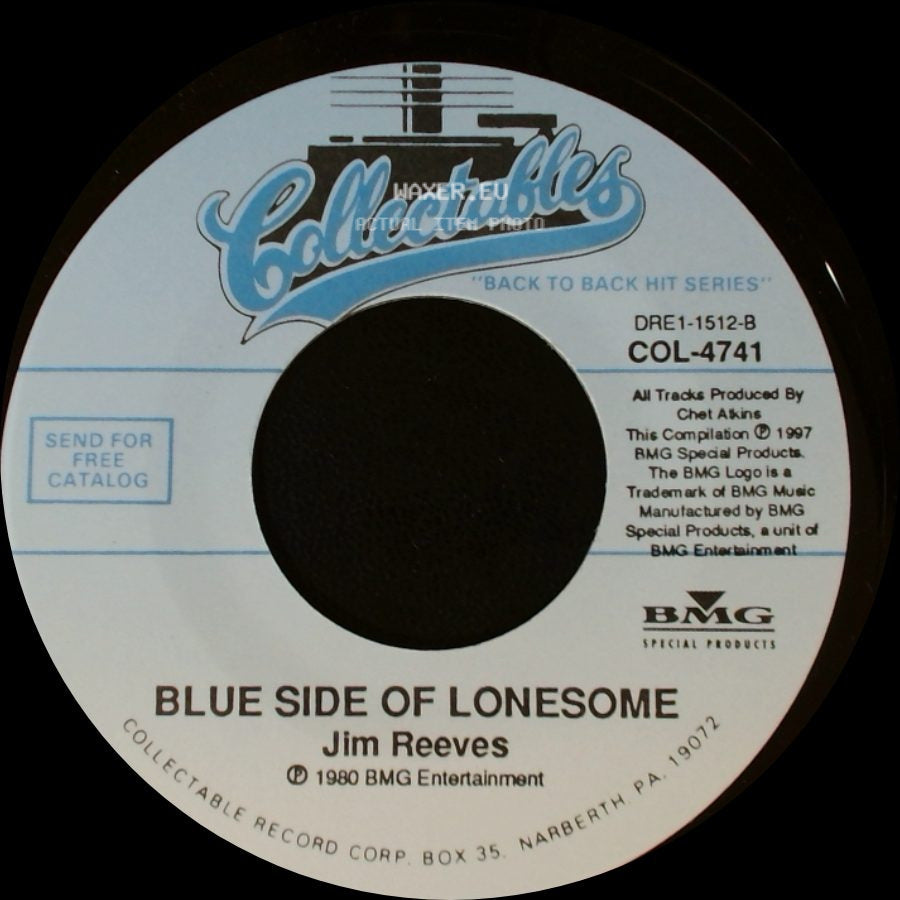 Jim Reeves - Distant Drums / Blue Side Of Lonesome side B