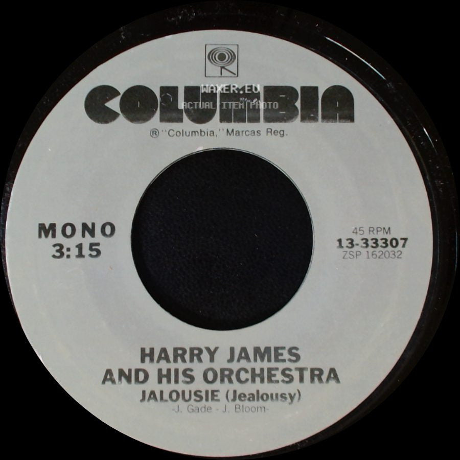 Harry James And His Orchestra - Jalousie (Jealousy) / Cherry side A