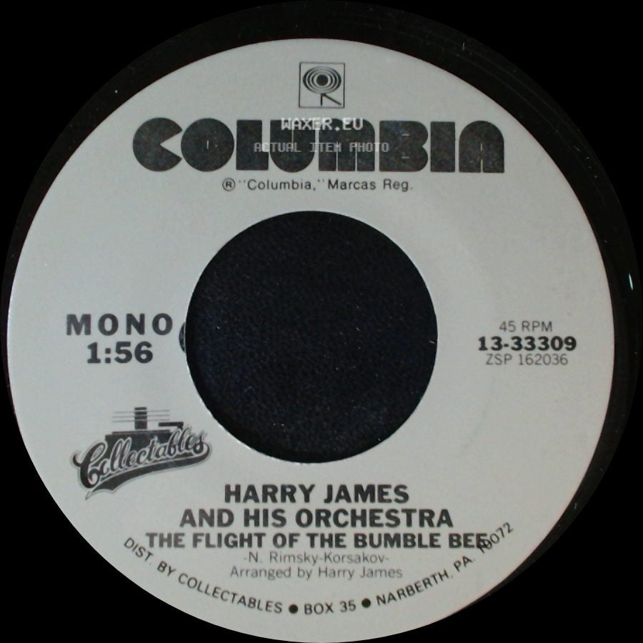 Harry James And His Orchestra - The Flight Of The Bumble Bee / The Carnival Of Venice side A