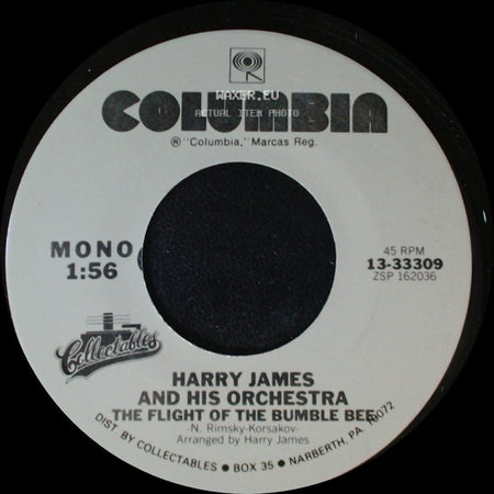 Harry James And His Orchestra - The Flight Of The Bumble Bee / The Carnival Of Venice side A