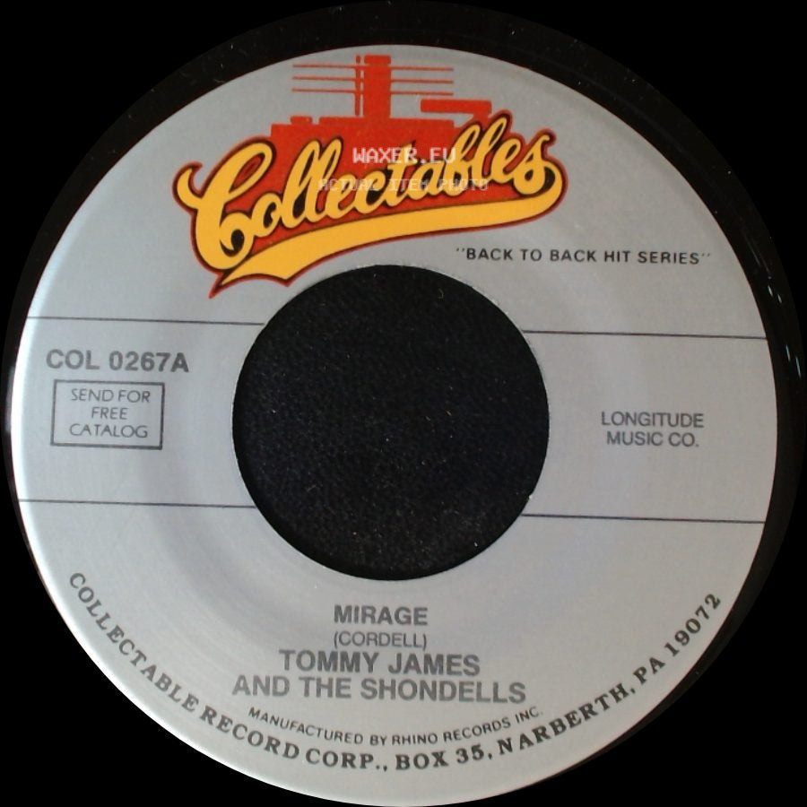 Tommy James And The Shondells - Mirage / Gettin' Together side A