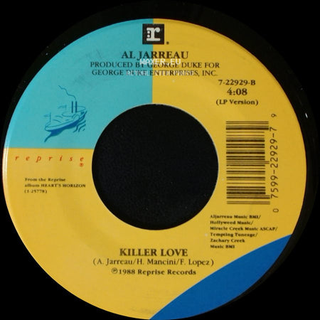 Al Jarreau - All Of My Love / Killer Love side B