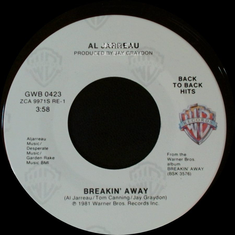 Al Jarreau - Breakin' Away / We're In This Love Together side A