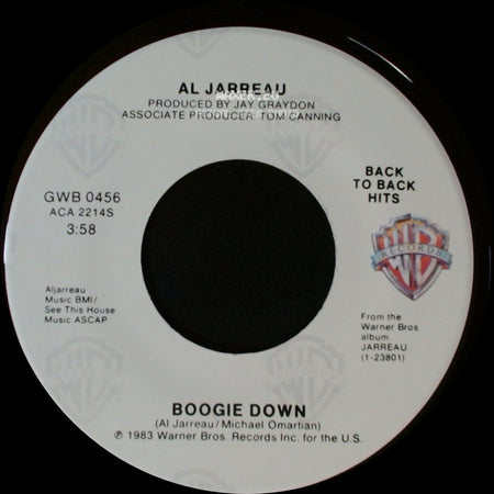 Al Jarreau - Mornin' / Boogie Down side B