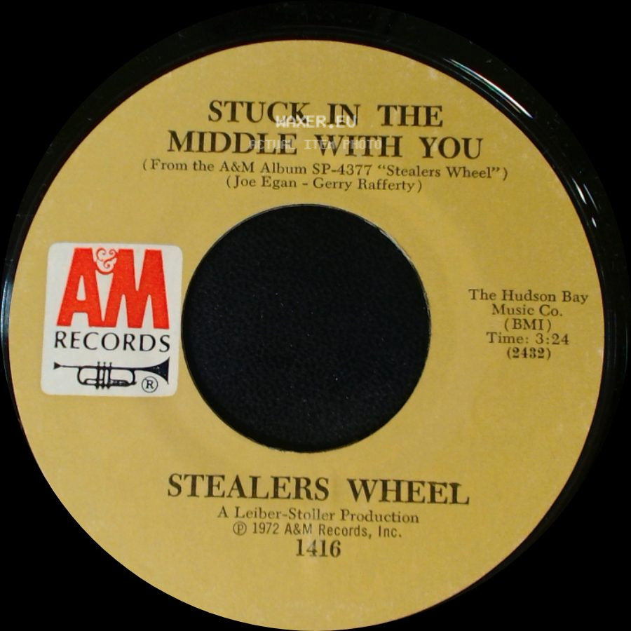 Stealers Wheel - Stuck In The Middle With You / José side A