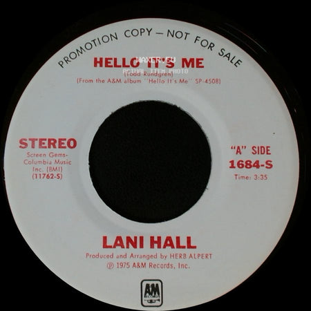Lani Hall - Hello It's Me / Wheelers And Dealers side A