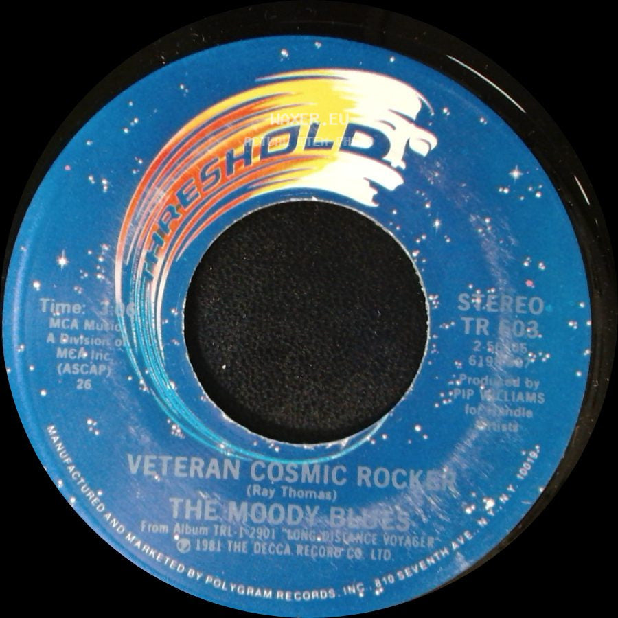The Moody Blues - Veteran Cosmic Rocker / Talking Out Of Turn side A