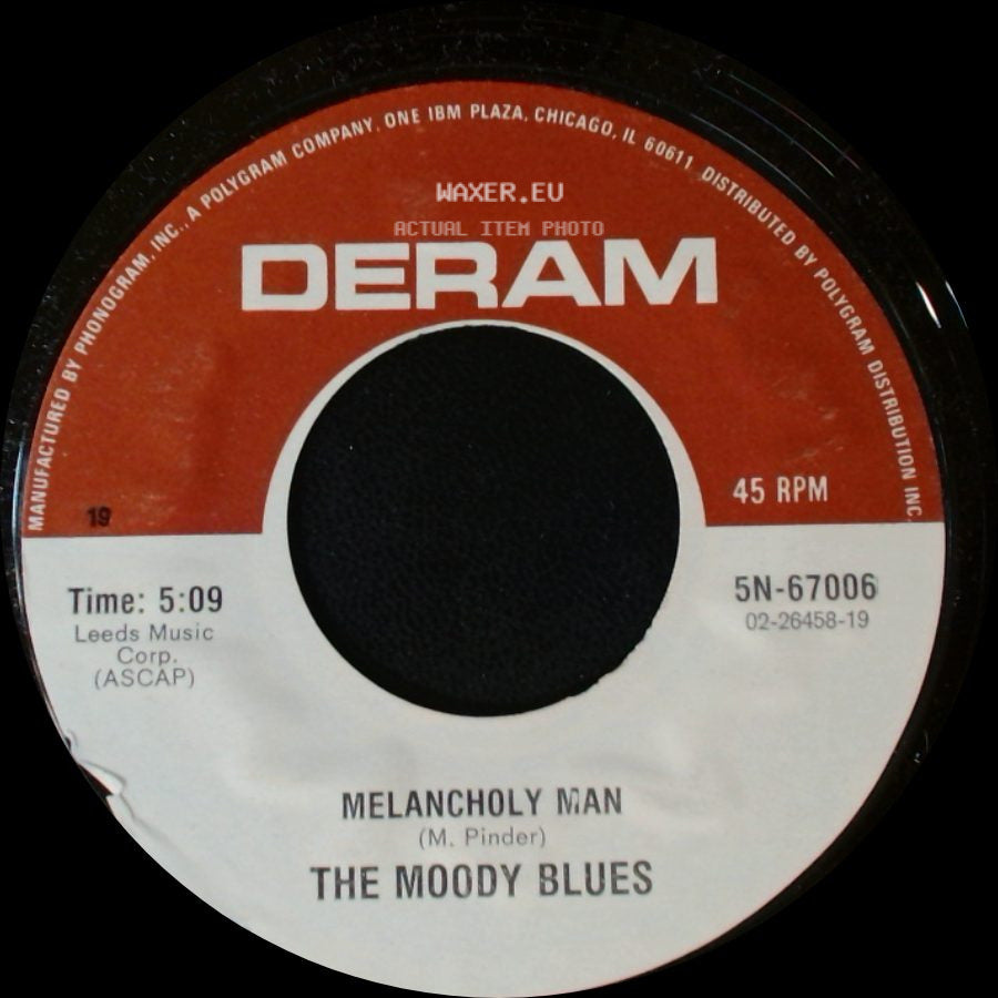 The Moody Blues - Melancholy Man / The Story In Your Eyes side A