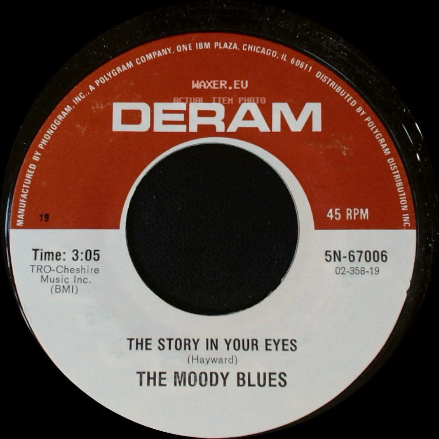 The Moody Blues - Melancholy Man / The Story In Your Eyes side B
