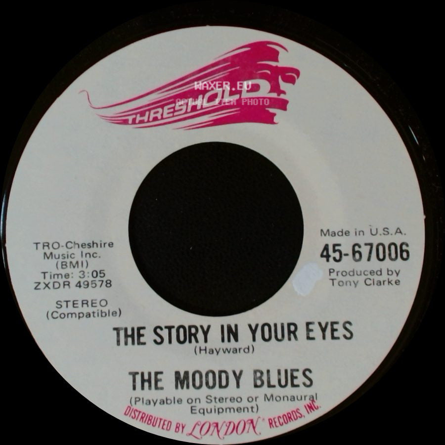 The Moody Blues - The Story In Your Eyes / Melancholy Man side A