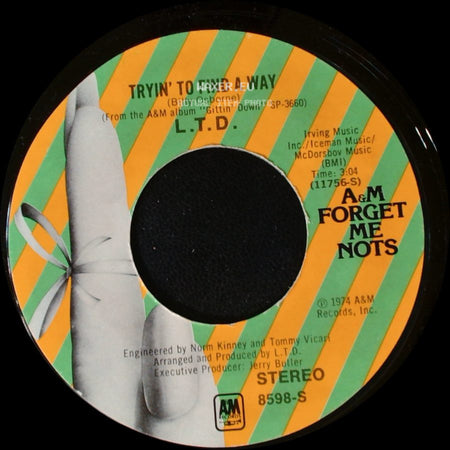 L.T.D. - Tryin' To Find A Way / Love Ballad side A